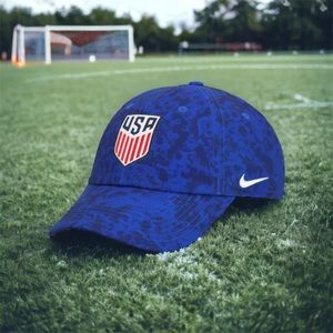 Nike Campus USA Soccer National Team. Adjustable Hat. Navy Blue.